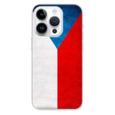 iSaprio Silikónové puzdro - Czech Flag pre iPhone 15 Pro