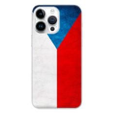 iSaprio Silikónové puzdro - Czech Flag pre iPhone 15 Pro Max