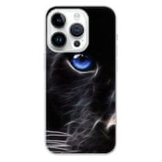 iSaprio Silikónové puzdro - Black Puma pre iPhone 15 Pro