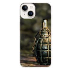 iSaprio Silikónové puzdro - Grenade pre iPhone 15 Plus