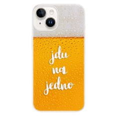 iSaprio Silikónové puzdro - Jdu na jedno pre iPhone 15