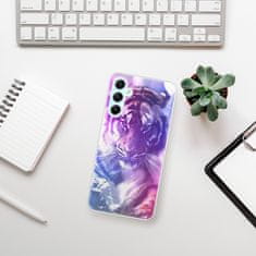 iSaprio Silikónové puzdro - Purple Tiger pre Samsung Galaxy A34 5G