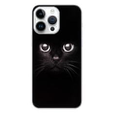 iSaprio Silikónové puzdro - Black Cat pre iPhone 15 Pro Max