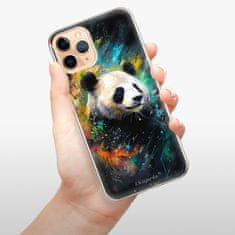 iSaprio Silikónové puzdro - Abstract Panda pre Apple iPhone 11 Pro