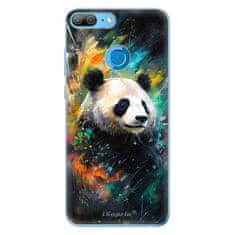 iSaprio Silikónové puzdro - Abstract Panda pre Honor 9 Lite