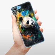 iSaprio Silikónové puzdro - Abstract Panda pre Honor 9 Lite