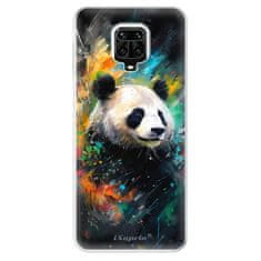 iSaprio Silikónové puzdro - Abstract Panda pre Xiaomi Redmi Note 9 Pro