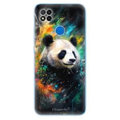 iSaprio Silikónové puzdro - Abstract Panda pre Xiaomi Redmi 9C