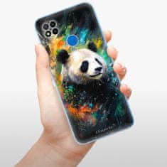 iSaprio Silikónové puzdro - Abstract Panda pre Xiaomi Redmi 9C