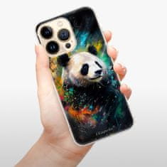 iSaprio Silikónové puzdro - Abstract Panda pre Apple iPhone 13 Pro Max