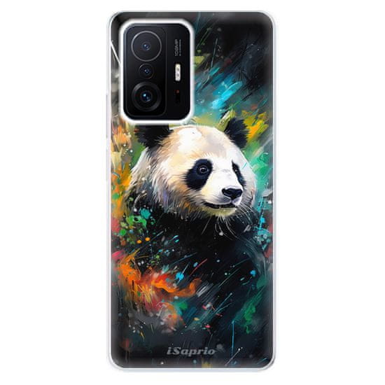 iSaprio Silikónové puzdro - Abstract Panda pre Xiaomi 11T / 11T Pro