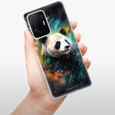 iSaprio Silikónové puzdro - Abstract Panda pre Xiaomi 11T / 11T Pro