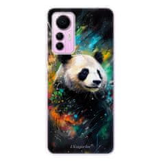 iSaprio Silikónové puzdro - Abstract Panda pre Xiaomi 12 Lite