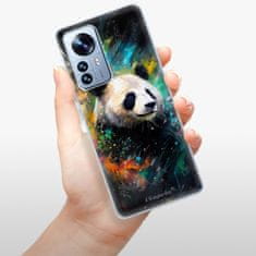 iSaprio Silikónové puzdro - Abstract Panda pre Xiaomi 12 Pro