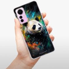 iSaprio Silikónové puzdro - Abstract Panda pre Xiaomi 12 Lite