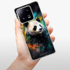 iSaprio Silikónové puzdro - Abstract Panda pre Xiaomi 13 Pro