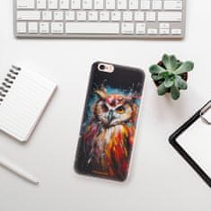 iSaprio Silikónové puzdro - Abstract Owl pre Apple iPhone 6
