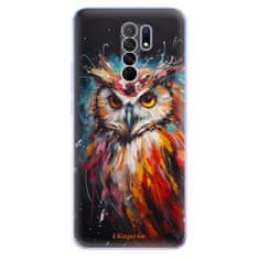 iSaprio Silikónové puzdro - Abstract Owl pre Xiaomi Redmi 9