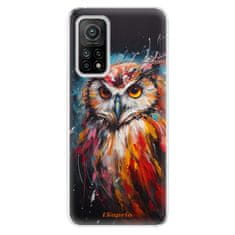 iSaprio Silikónové puzdro - Abstract Owl pre Xiaomi Mi 10T / Mi 10T Pro