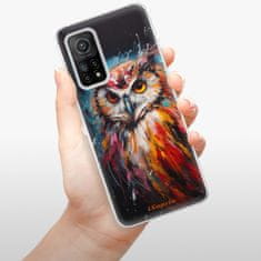 iSaprio Silikónové puzdro - Abstract Owl pre Xiaomi Mi 10T / Mi 10T Pro