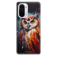 iSaprio Silikónové puzdro - Abstract Owl pre Xiaomi Poco F3