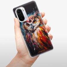 iSaprio Silikónové puzdro - Abstract Owl pre Xiaomi Poco F3