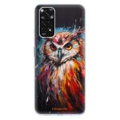 iSaprio Silikónové puzdro - Abstract Owl pre Xiaomi Redmi Note 11 / Note 11S