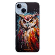 iSaprio Silikónové puzdro - Abstract Owl pre iPhone 14