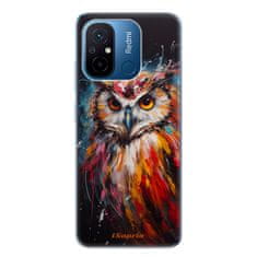 iSaprio Silikónové puzdro - Abstract Owl pre Xiaomi Redmi 12C