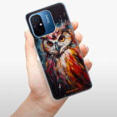 iSaprio Silikónové puzdro - Abstract Owl pre Xiaomi Redmi 12C