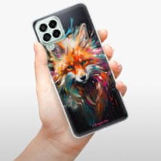 iSaprio Silikónové puzdro - Neon Fox pre Samsung Galaxy M53 5G