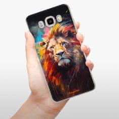 iSaprio Silikónové puzdro - Abstract Lion pre Samsung Galaxy J5 (2016)