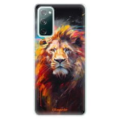iSaprio Silikónové puzdro - Abstract Lion pre Samsung Galaxy S20 FE