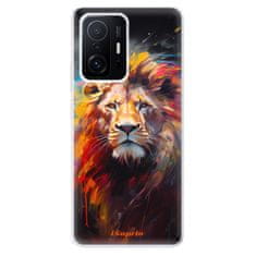 iSaprio Silikónové puzdro - Abstract Lion pre Xiaomi 11T / 11T Pro