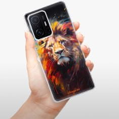 iSaprio Silikónové puzdro - Abstract Lion pre Xiaomi 11T / 11T Pro