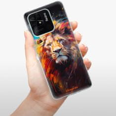 iSaprio Silikónové puzdro - Abstract Lion pre Xiaomi Redmi 10C