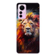 iSaprio Silikónové puzdro - Abstract Lion pre Xiaomi 12 Lite