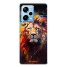 iSaprio Silikónové puzdro - Abstract Lion pre Xiaomi Redmi Note 12 Pro 5G