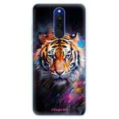 iSaprio Silikónové puzdro - Abstract Tiger pre Xiaomi Redmi 8