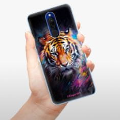 iSaprio Silikónové puzdro - Abstract Tiger pre Xiaomi Redmi 8