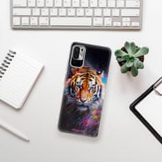 iSaprio Silikónové puzdro - Abstract Tiger pre Xiaomi Redmi Note 10 5G