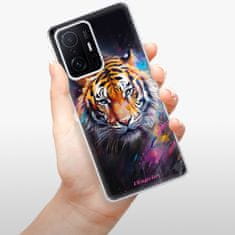 iSaprio Silikónové puzdro - Abstract Tiger pre Xiaomi 11T / 11T Pro