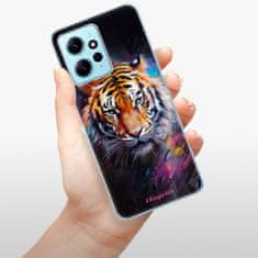 iSaprio Silikónové puzdro - Abstract Tiger pre Xiaomi Redmi Note 12 5G