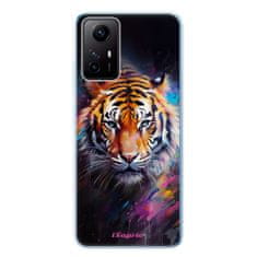 iSaprio Silikónové puzdro - Abstract Tiger pre Xiaomi Redmi Note 12S