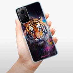 iSaprio Silikónové puzdro - Abstract Tiger pre Xiaomi Redmi Note 12S