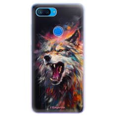 iSaprio Silikónové puzdro - Abstract Wolf pre Xiaomi Mi 8 Lite