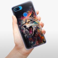 iSaprio Silikónové puzdro - Abstract Wolf pre Xiaomi Mi 8 Lite