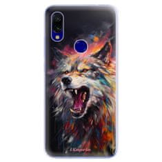 iSaprio Silikónové puzdro - Abstract Wolf pre Xiaomi Redmi 7