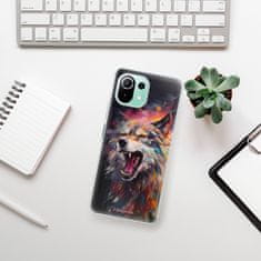 iSaprio Silikónové puzdro - Abstract Wolf pre Xiaomi Mi 11 Lite