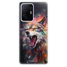 iSaprio Silikónové puzdro - Abstract Wolf pre Xiaomi 11T / 11T Pro